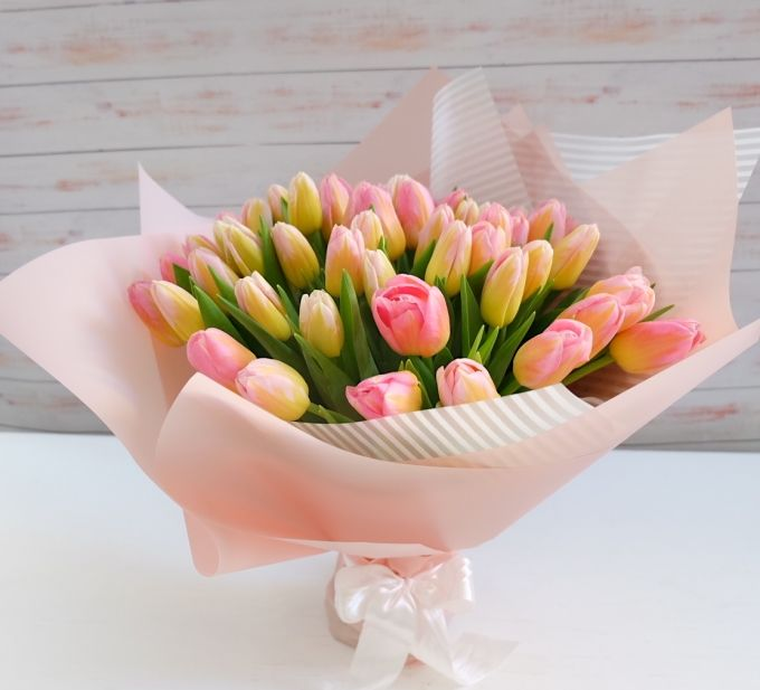 Цветы коллеге